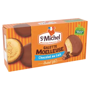 Zachte melkchocoladetaarten, 180g - ST MICHEL