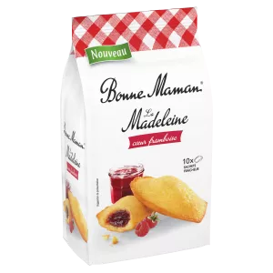 ラズベリー入りマドレーヌ 300g - BONNE MAMAN