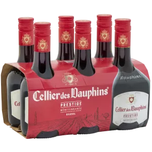 Красное вино Côtes du Rhône, 6x25cl - CELLIER DES DAUPHINS
