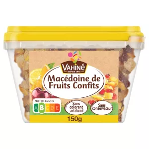 150 g de confituras de frutas macedonias - VAHINE
