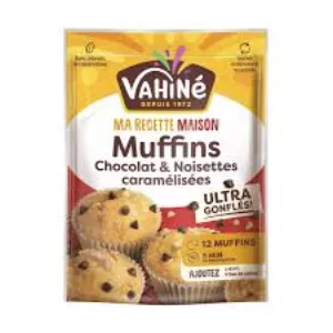 Muffins Prepa Choco y Avellanas - VAHINE