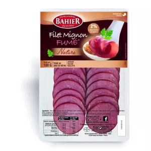 Filet Mignon Tranche Nat 100g - BAHIER