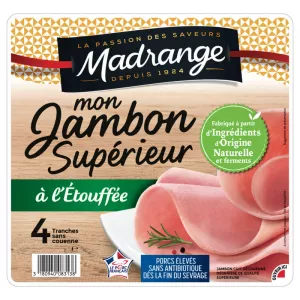My Superior Stewed Ham, 4 Slices - MADRANGE
