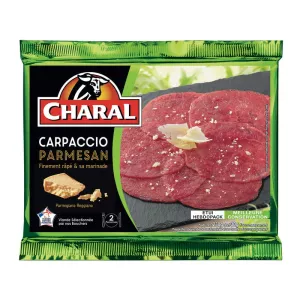 Carpaccio b uf Parmesan Etina na Marinade, 230s - CHARAL