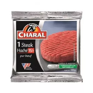 Bife Moído Puro 15% Mg 130g - Charal