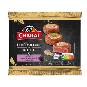 6 medaillons Bf Sce Truffes - CHARAL
