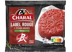红标切碎牛排，12% M.F. 130g - CHARAL