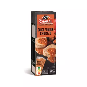 Sauce Poivron Chorizo ​​3x40g - Charal