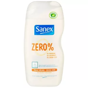 Gel douche zéro % peaux sèches 500ml - SANEX