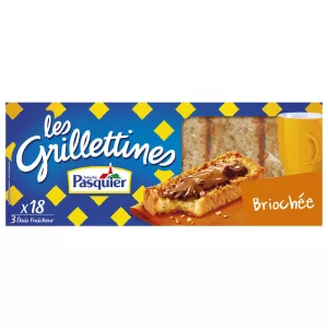 Bánh nướng Brioche x18 240g - PASQUIER