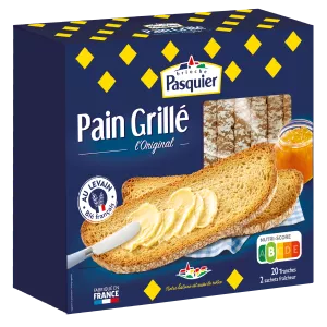Pão torrado 415g - PASQUIER