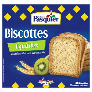 Biscottes équilibre sans sel 300g - BRIOCHE PASQUIER