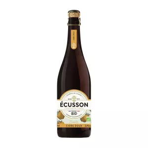 Organic Sweet Fruity Cider 75cl, 2.5° - ECUSSON