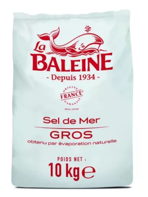 Sal Marinho Big Bag 10kg - LA BALEINE