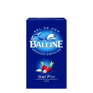 Соль мелкая йодированная, 500г - LA BALEINE