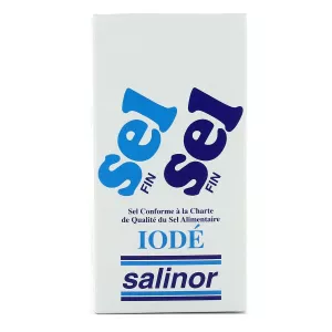 微ヨウ素添加塩 1kg - Salinor