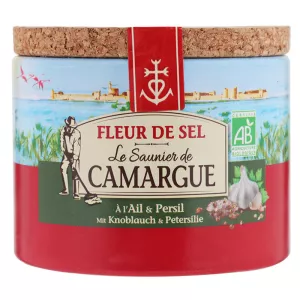 Flower of Salt Aglio e prezzemolo biologico 125G - Le saunier de camargue