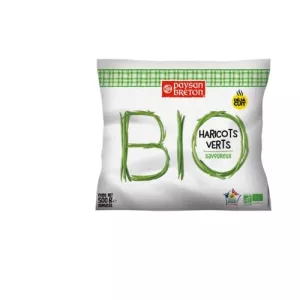 Haricots verts cuits BIO 500g - PAYSAN BRETON