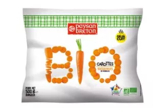 Biologische Gekookte Gesneden Wortelen 500g - PAYSAN BRETON