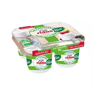 Faisselle Rians Bio 4x100g