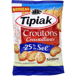 Croutons -25% Sel, 80g - TIPIAK