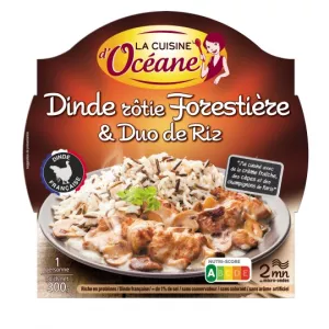 フォレストローストターキーとライスデュオ、300g - La CUISINE D'OCEANE