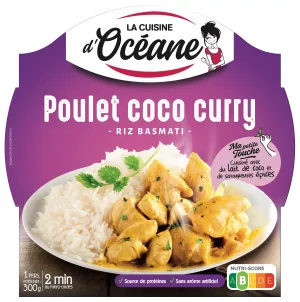 Cơm Basmati Cà Ri Dừa Gà, 300g - LA CUISINE D'OCEANE