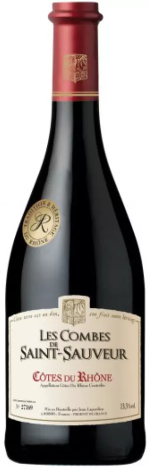 Red wine AOP Côtes du Rhone, 75cl - LES COMBES DE SAINT SAUVEUR