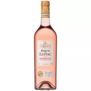Vin rosé Bordeaux 75 Cl - BARON DE LESTAC