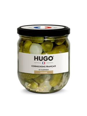 Französische Gurke mit Essig, 210g - HUGO