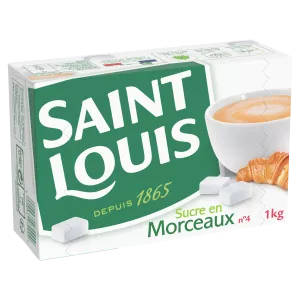 Sugar pieces N4 St Louis 1 Kg - SAINT LOUIS