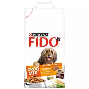 Croquettes pour chien senior +7ans viandes/ légumes 3kg - PURINA
