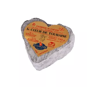 Formaggio di Capra Cuore di Touraine DOP 150g - CLOCHE D'OR