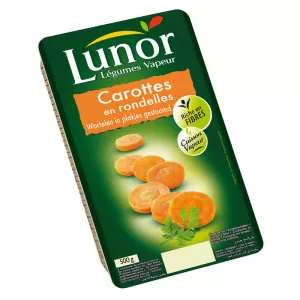 गाजर के टुकड़े 500 ग्राम