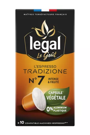 Legal Espres Tradizx10caps 50g