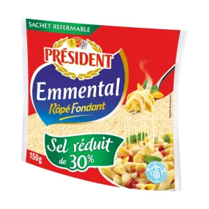 Geriebener Emmentaler 150gr - PRESIDENT