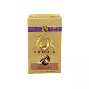 Café moulu exquis doux & subtil 250g - L'OR