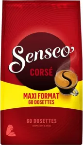 Café Dosettes Corsé Compatible Senseo 60 Dosettes 416g - SENSEO