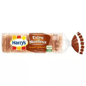 超软全麦三明治面包 x24 500g - HARRY'S