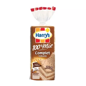 خبز ساندويتش مصنوع من القمح الكامل 100% 500 جرام - HARRY'S