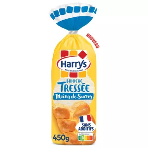 Brioche bện ít đường không chất phụ gia 450g - Harrys