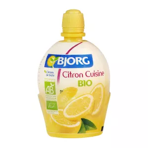 Jus de citron cuisiné BIO 200ml - BJORG