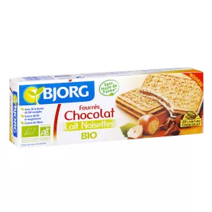 Fourre Choco Lait Nois Bio 225
