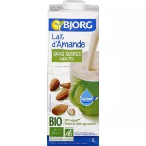 Bebida de almendras ecológica sin azúcar 1L - BJORG
