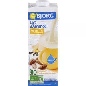 Sữa hạnh nhân vani hữu cơ 1l - BJORG