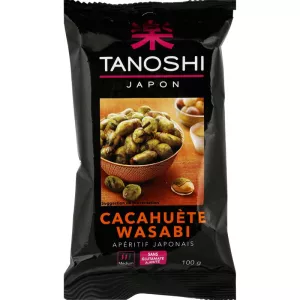 Tanoshi Cacahuetes Wasabi 100g