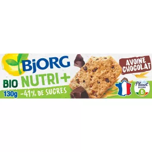 Bisc.avoi.pep Choc 130g Organic