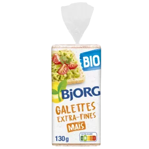 オーガニック エクストラファイン コーンケーキ 130g - BJORG