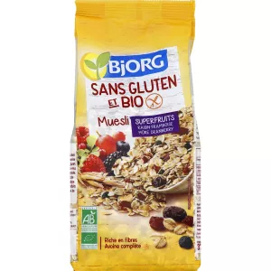 Bjorg Ss Gluten Muesli Fruits