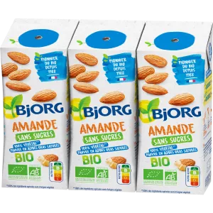 Biologische amandeldrank, 3x25cl, BJORG